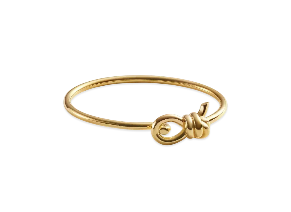 Bottega Veneta Knot Bracelet "Yellow Gold"