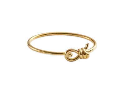 Bottega Veneta Knot Bracelet "Yellow Gold"