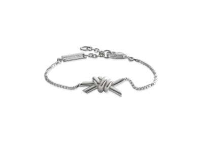 Bottega Veneta Knot Bracelet "Silver"