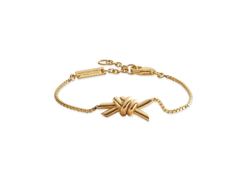Bottega Veneta Knot Bracelet "Yellow Gold"