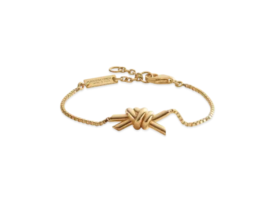 Bottega Veneta Knot Bracelet "Yellow Gold"