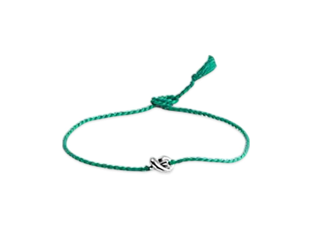 Bottega Veneta Friendship Bracelet "Flash Green"