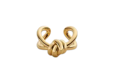 Bottega Veneta Knot Ring "Yellow Gold"