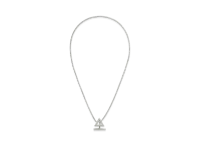 Bottega Veneta Rivet Necklace "Silver"
