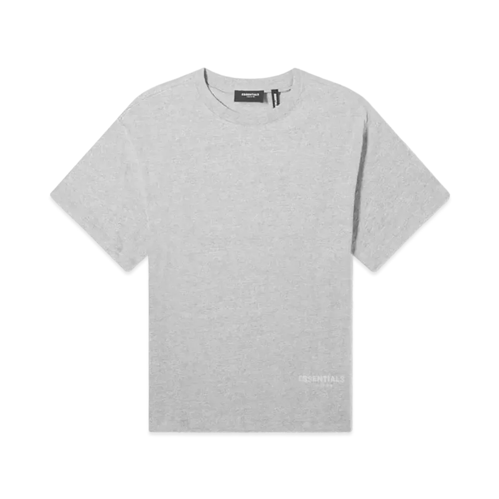 FEAR OF GOD ESSENTIALS 3M Logo Boxy T-Shirt "Grey"