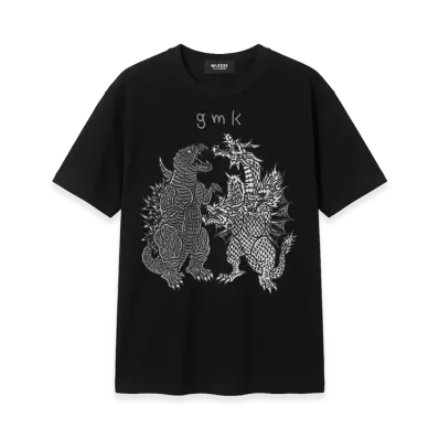 WILDSIDE Yohji Yamamoto x IZUMONSTER GMK T-shirt "Black"