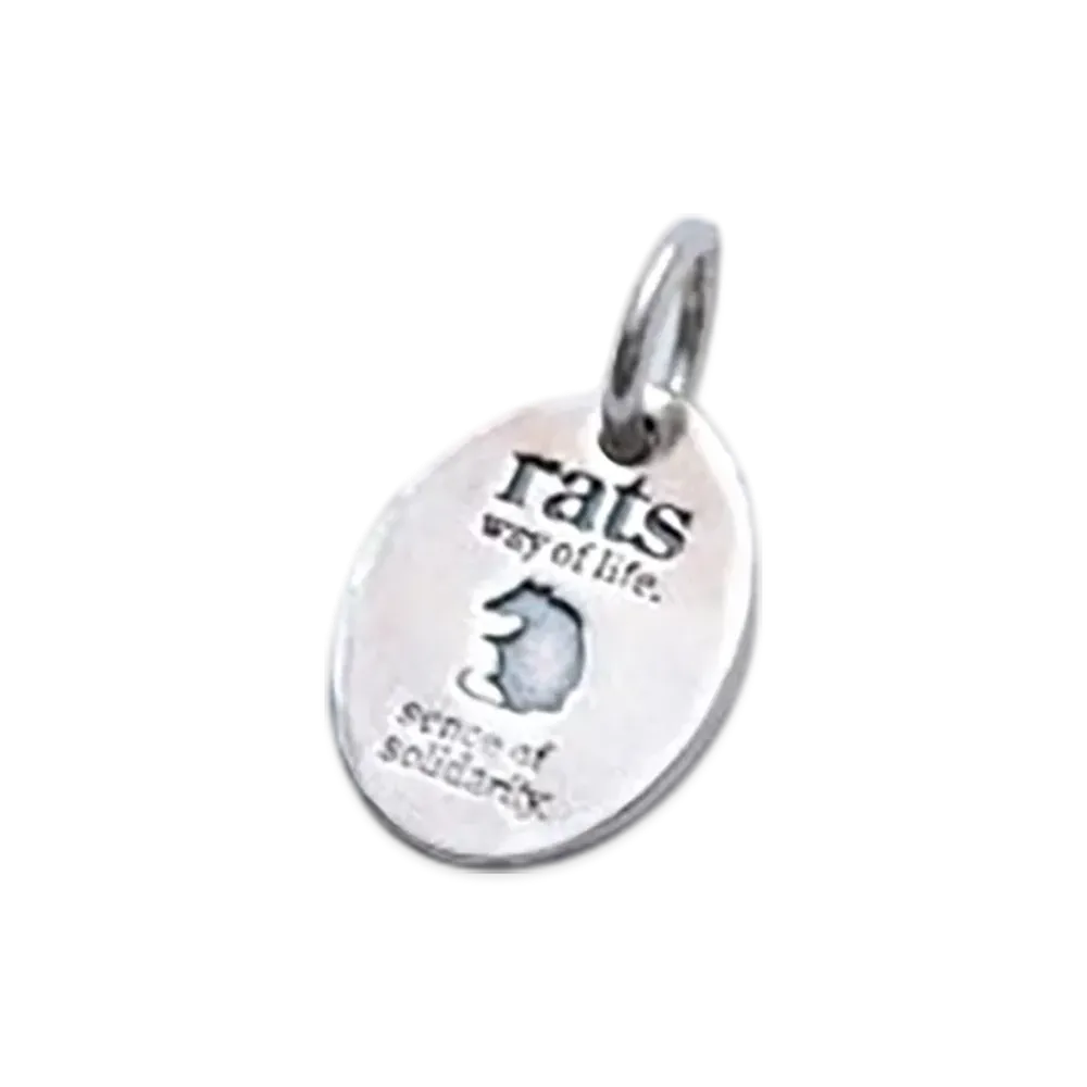 RATS Charm Rat "Silver"