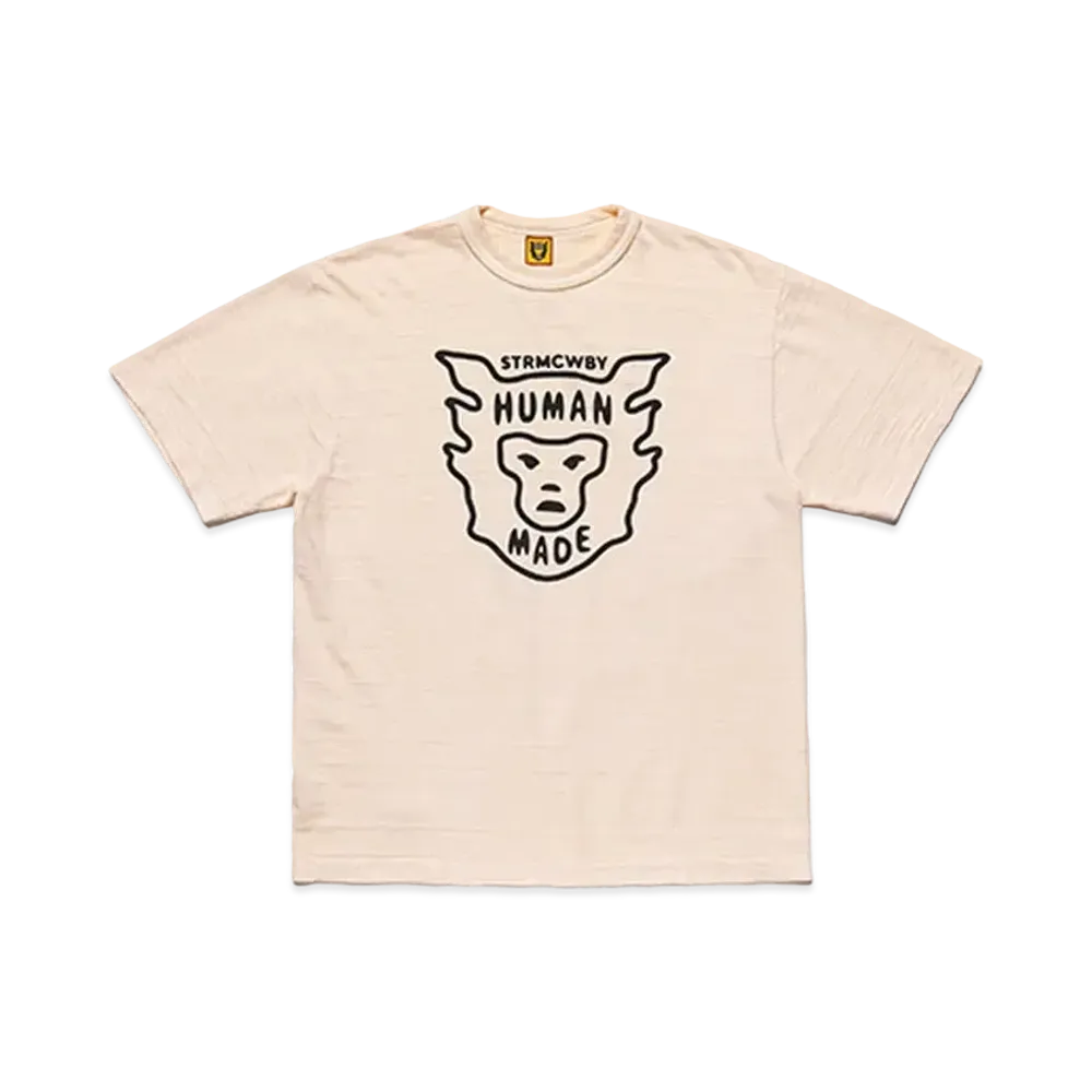 HUMAN MADE COLOR T-SHIRT STRMCWBY "Beige"