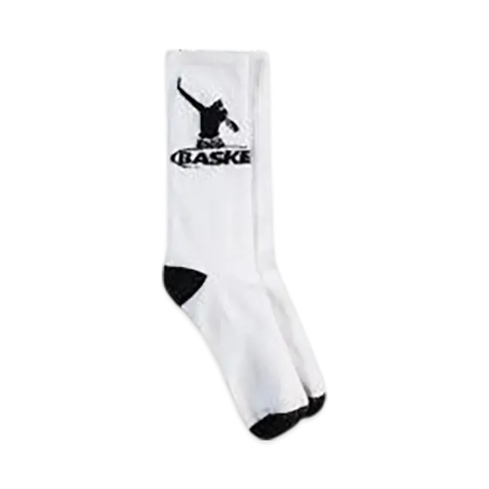 Basketcase Band Socks "White"