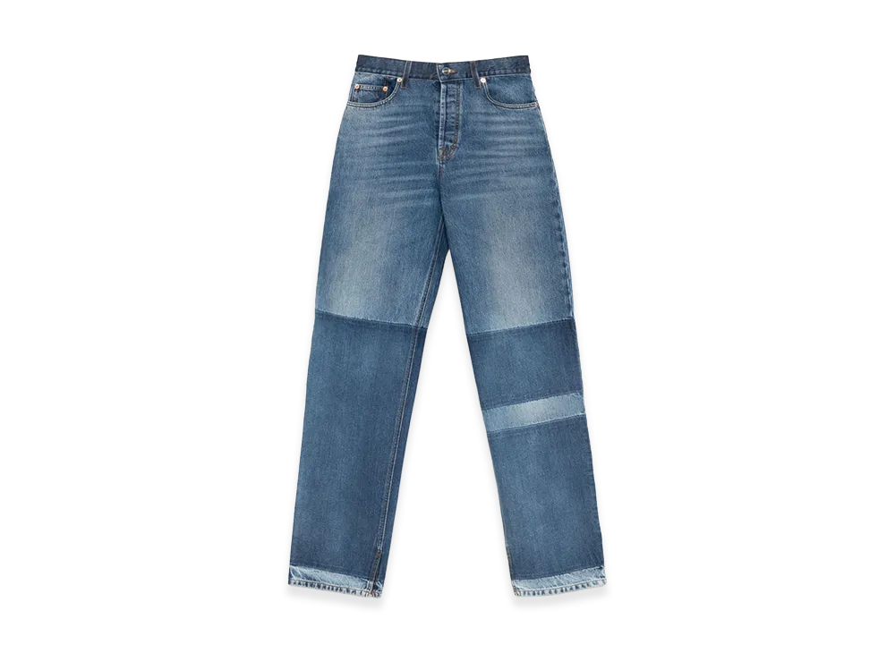 GUCCI Women's Two-Tone Jeans "Blue"