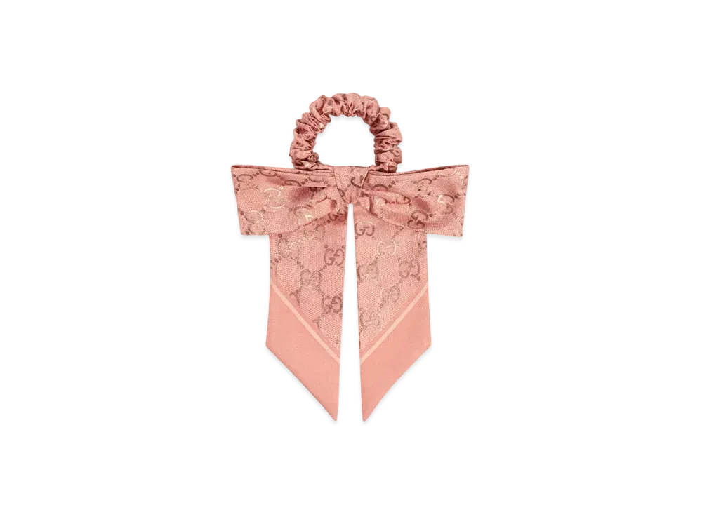 GUCCI GG Silk Jacquard Scrunchie 
