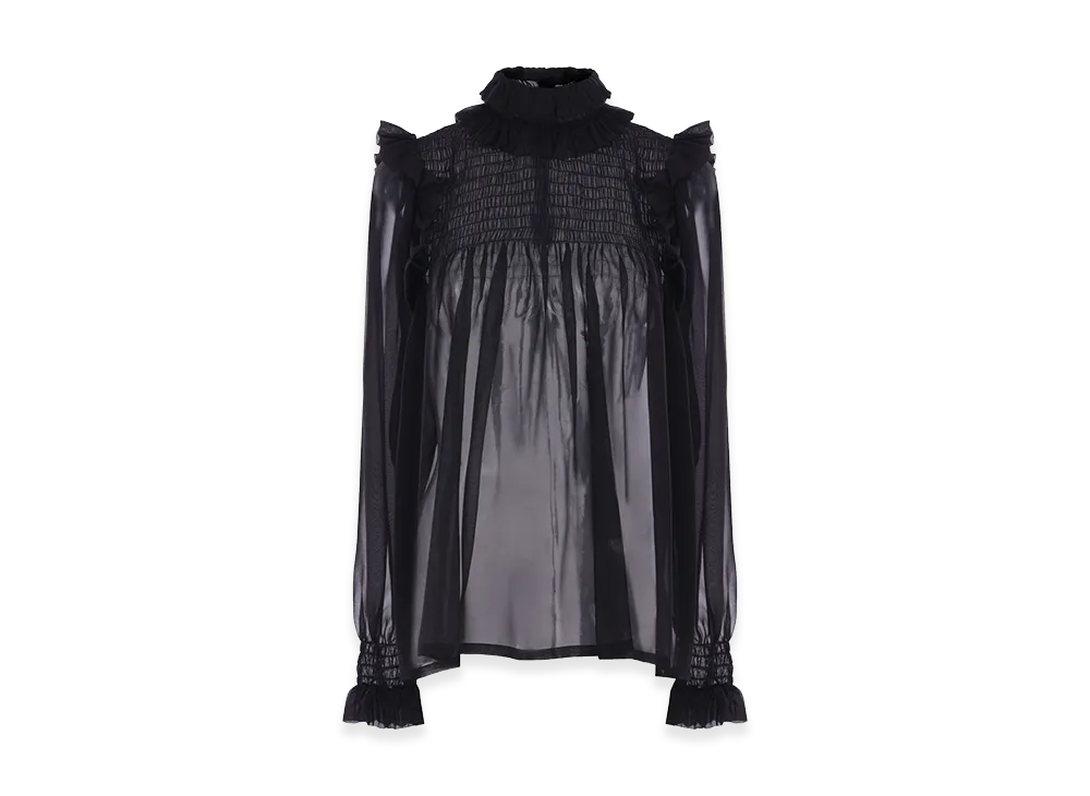 Saint Laurent Women's Shirts "Black"