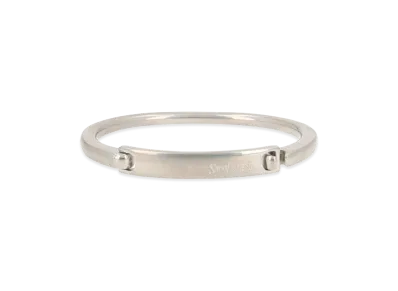 Saint Laurent Bracciale Con Logo "Silver"