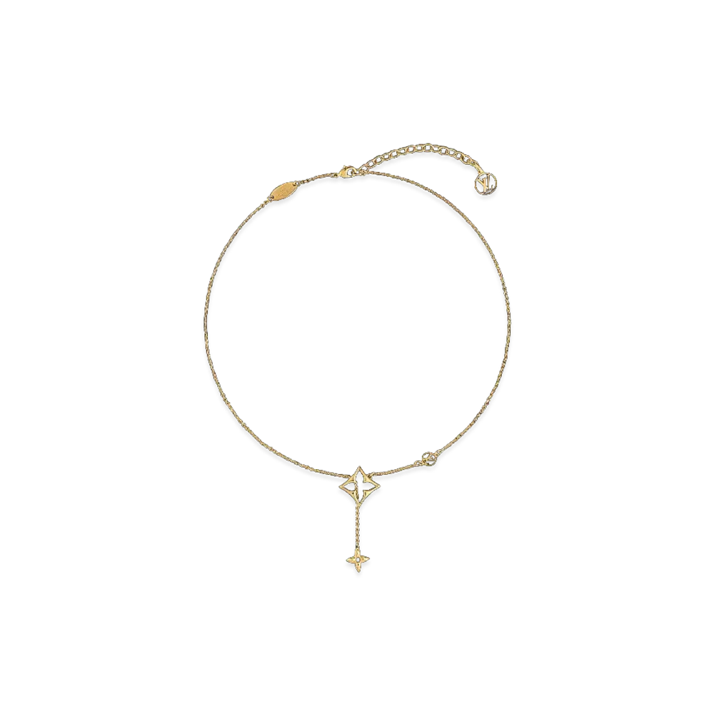 Louis Vuitton Women's Necklace LV Flowergram "Gold"