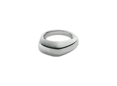 Bottega Veneta Small Fin Ring "Silver"