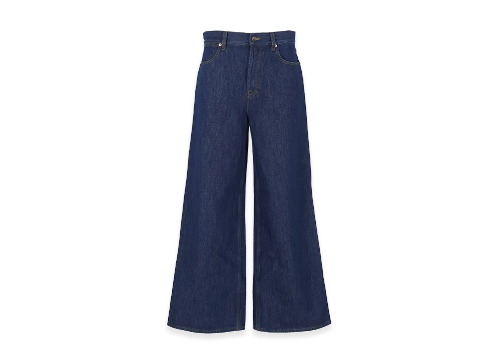GUCCI Women's Cotton Jeans "Blue"