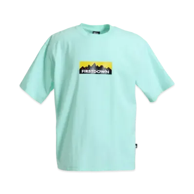 FIRST DOWN BOX S/S T "Light Mint"