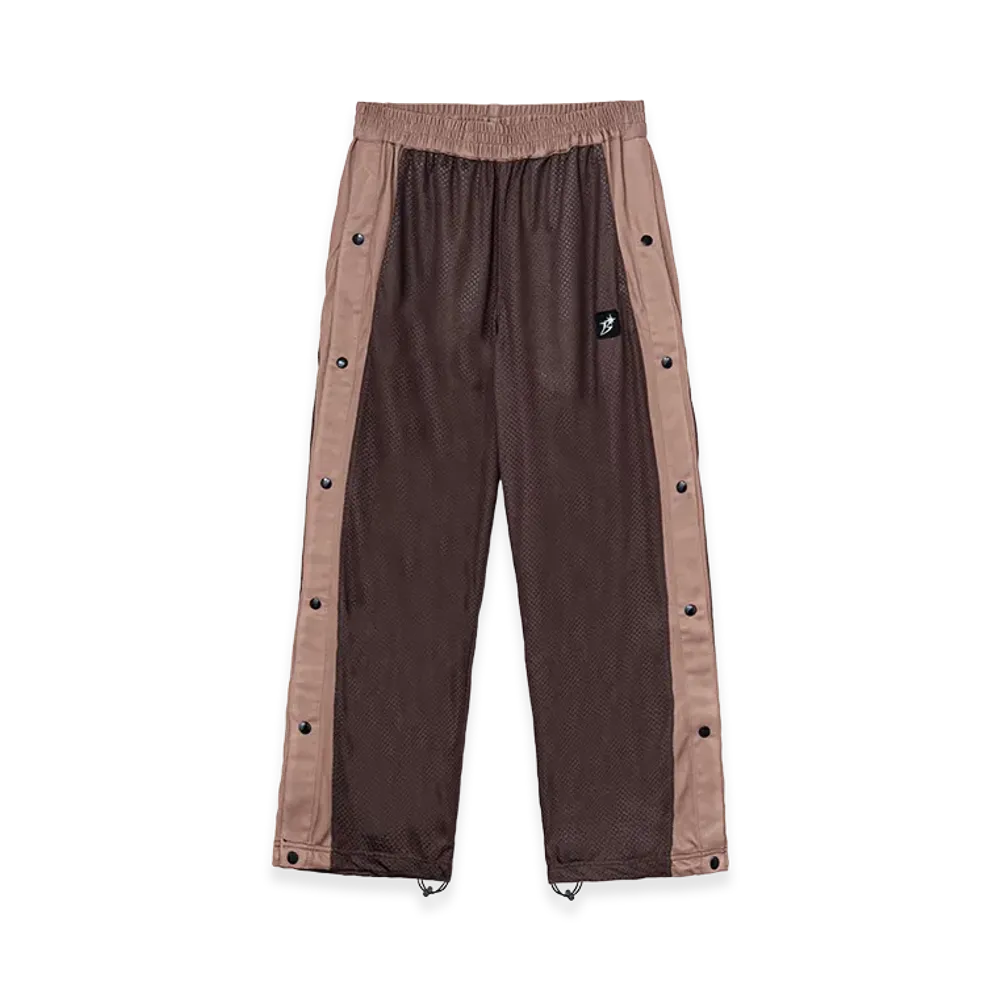 BoTT Side Snap Mesh Pant "Brown"