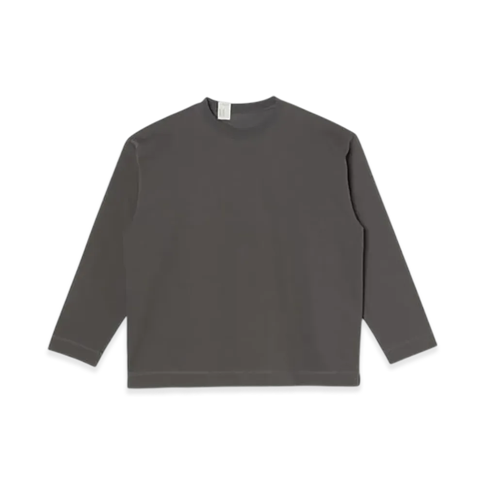 N.HOOLYWOOD UNDER SUMMIT WEAR Crew Neck Long Sleeve T-Shirt "Charcoal"