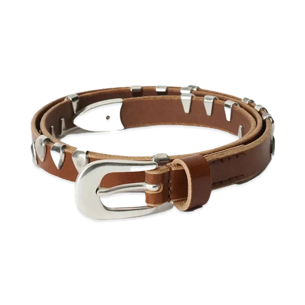 OUR LEGACY 2 CM Belt Claw Bridle Leather "Hazel "