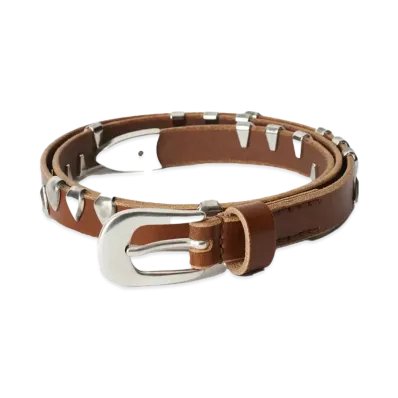 OUR LEGACY 2 CM Belt Claw Bridle Leather "Hazel "