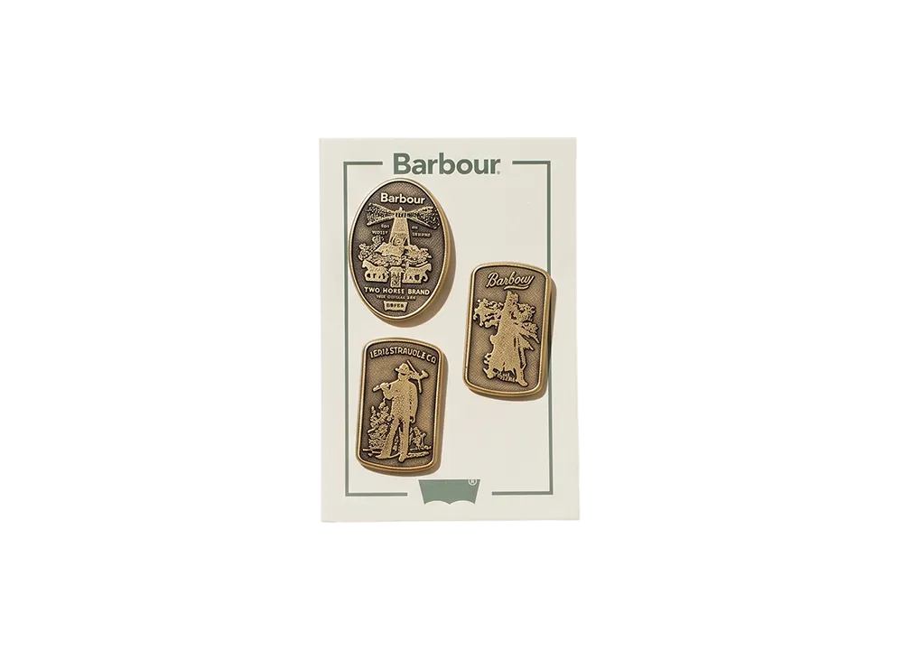 Levi’s x Barbour Pins "Gold"