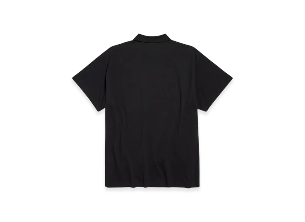 BALENCIAGA BB Garderobe Polo Shirt "Black"