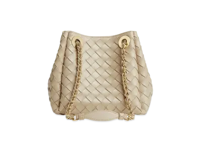 Bottega Veneta Small Parachute Chain "Ecru"