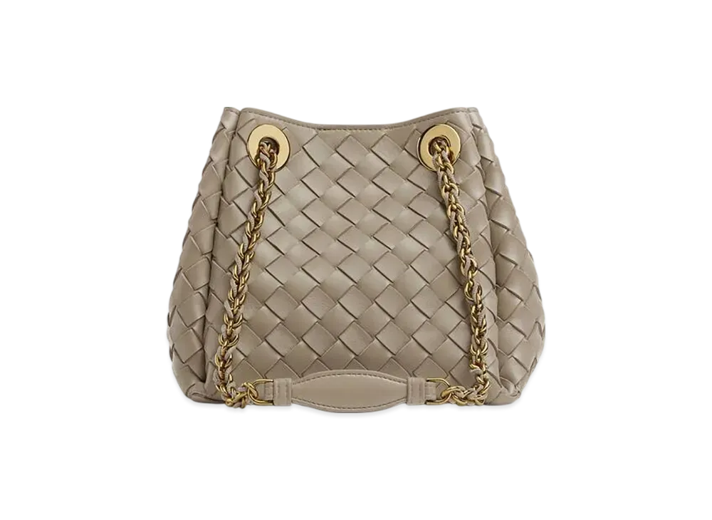 Bottega Veneta Small Parachute Chain "Limestone"