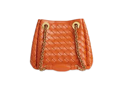 Bottega Veneta Small Parachute Chain "Burned Orange"