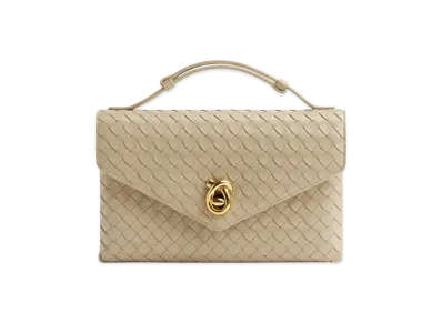 Bottega Veneta Knot Lock "Ecru"