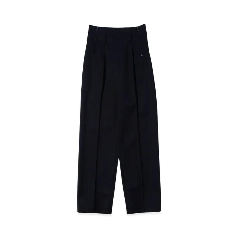 F/CE. Waterproof Tech Wool Layered Trousers "Black"