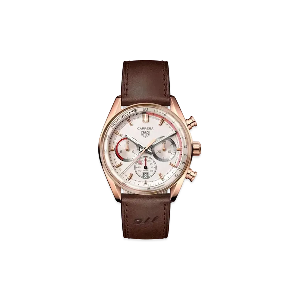 TAG Heuer x PORSCHE Carrera Chronosprint Automatic Chronograph 42MM CBS2040.FC8318
