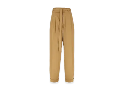 Saint Laurent Women's Trousers "Beige"