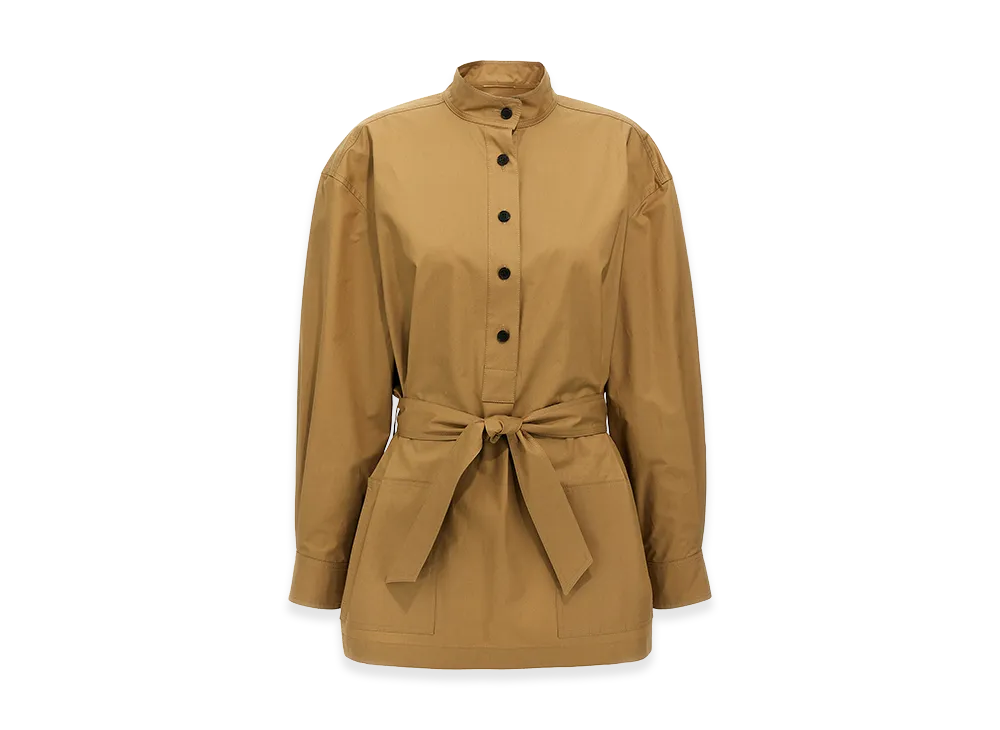 Saint Laurent Women's Cotton Tunic "Beige"