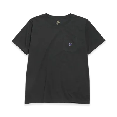 NEEDLES Logo S/S Crewneck T-Shirt "Black"