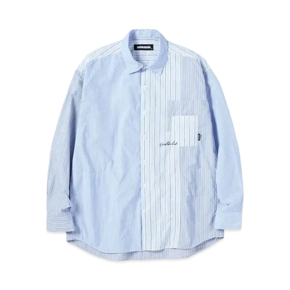 NEIGHBORHOOD CUT SP / C-SHIRT . LS "Blue"