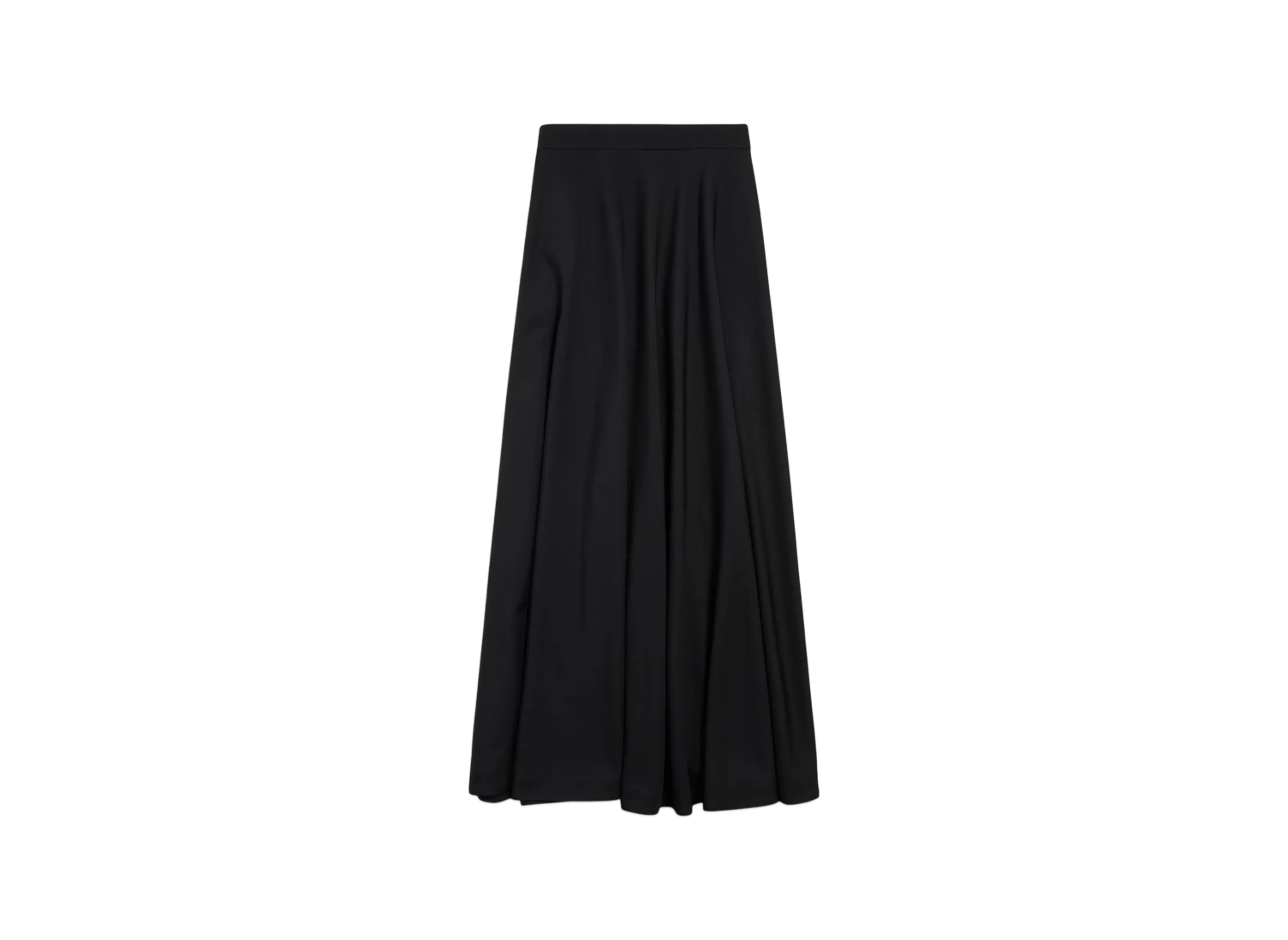 BALENCIAGA Women's Low Waist Maxi Skirt "Black"