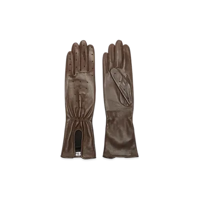 Acne Studios Leather Gloves "Brown"
