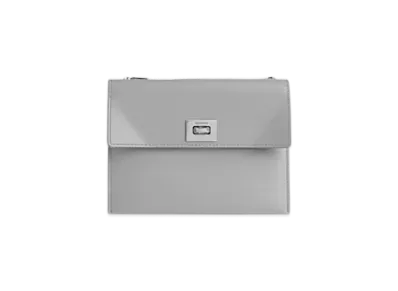 BALENCIAGA Rodeo Large Coin And Card Holder "Cloud Gray"