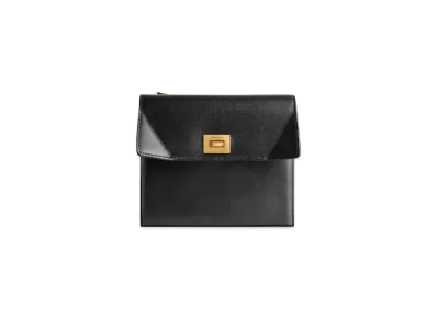 BALENCIAGA Rodeo Large Coin and Card Holder "Black"