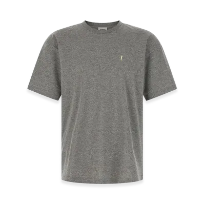 Saint Laurent Cassandre T-Shirt "Gray"