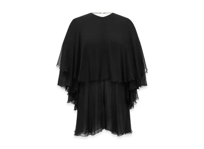 Saint Laurent Women's Silk Jumsuit "Black"