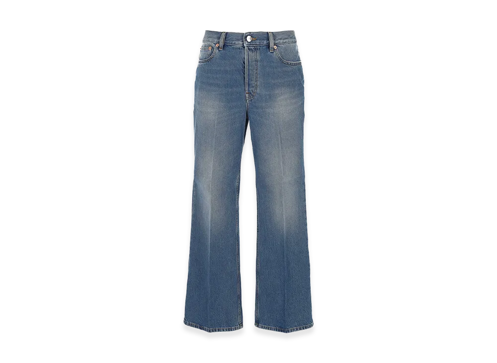 GUCCI Women's Denim Jeans "Blue"