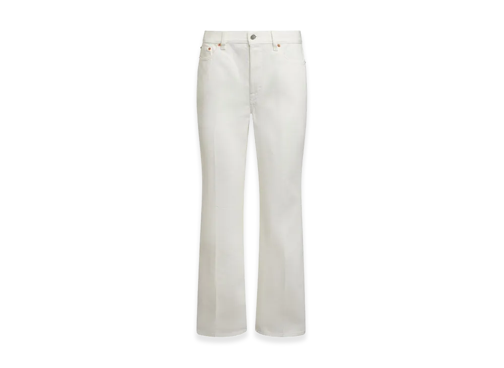 GUCCI Women's Cropped Jeans "White"