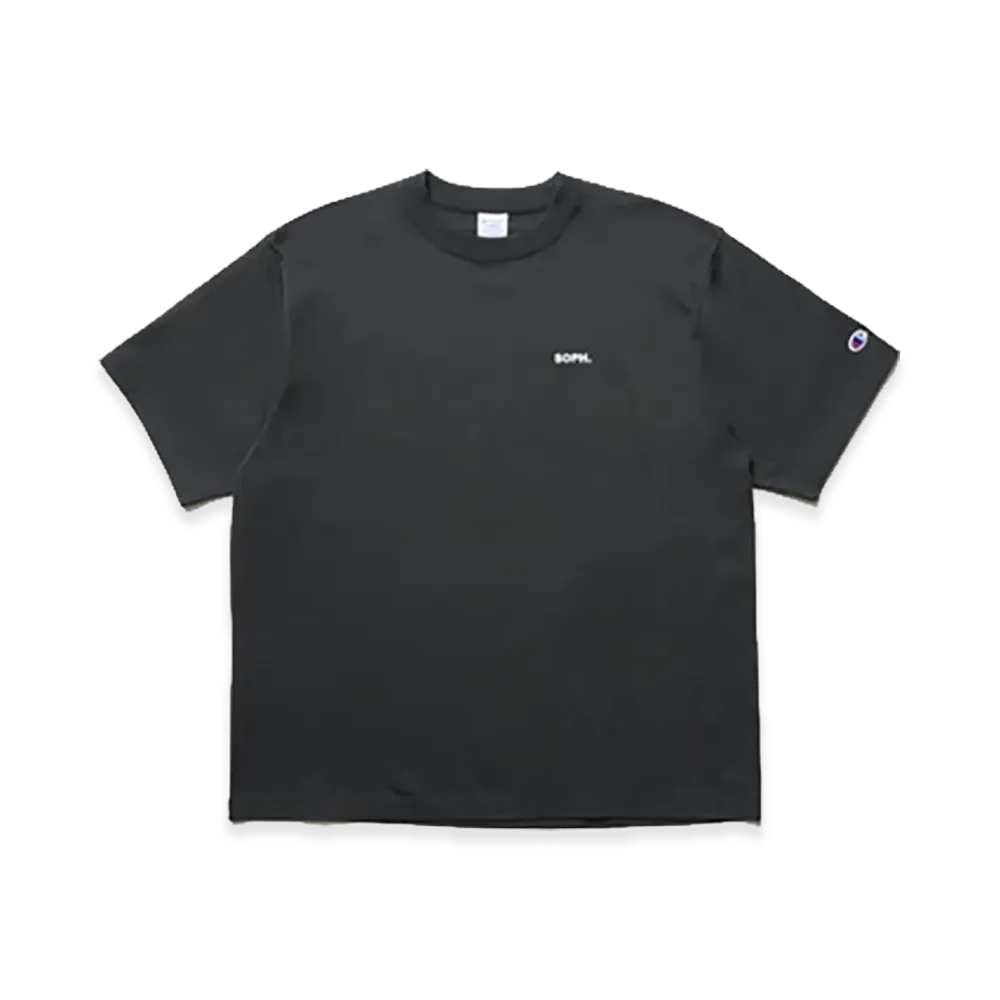 Champion x SOPH. Basic Tee "Black"