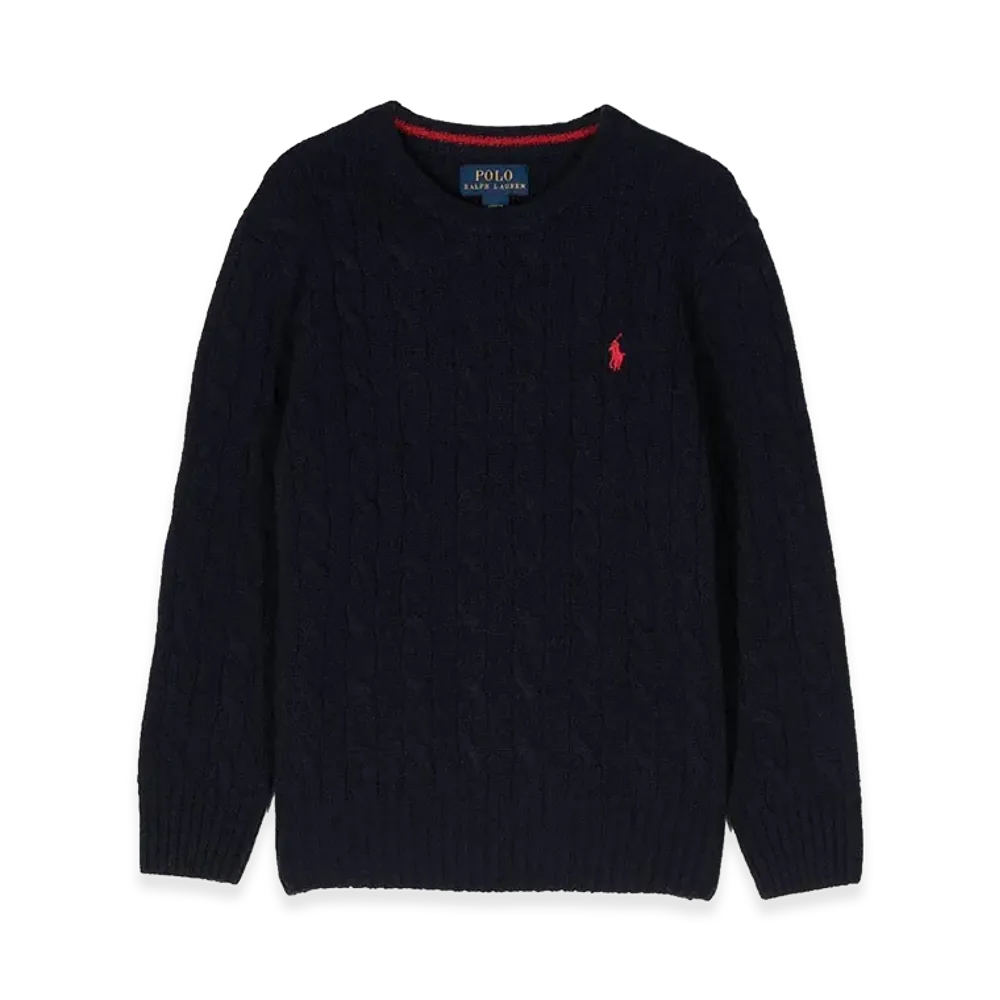 Polo Ralph Lauren Kids L/S Cn Po Sweater Pullover "Blue"