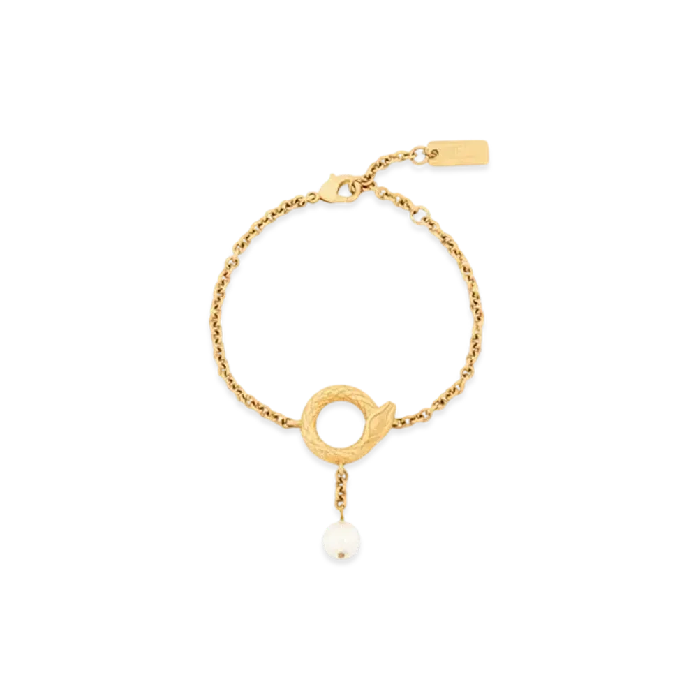 Chloe The Chloe Snake Bracelet "Vintage Gold"