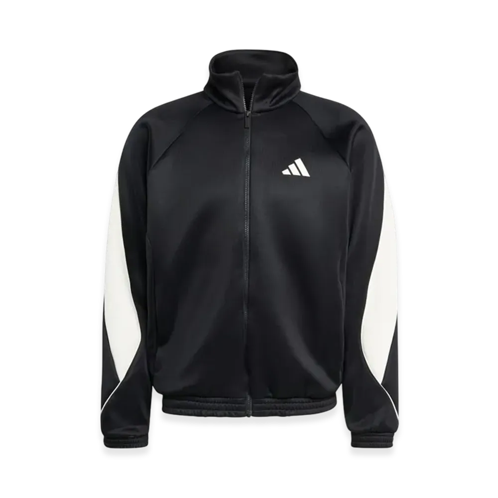 adidas stadium Track Top "Black/Off White"