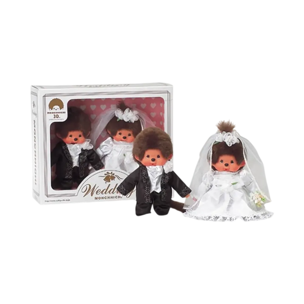 Sekiguchi Monchhichi Wedding Set